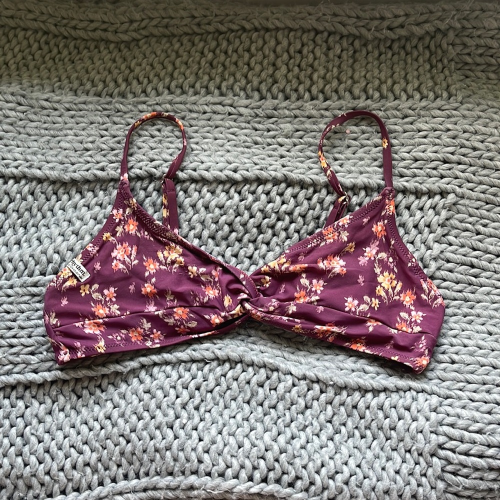 Rhythm.  Baja Twist Trilette Bikini Top